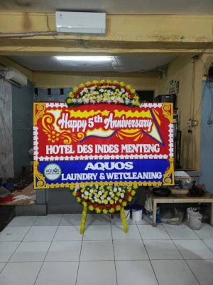 Papan Bunga di Jati Kulon Jati
