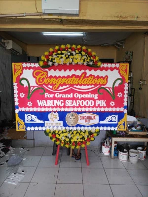 Papan Bunga di Jati Kulon Jati