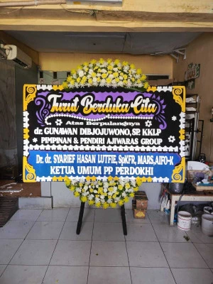 Papan Bunga di Jati Kulon Jati